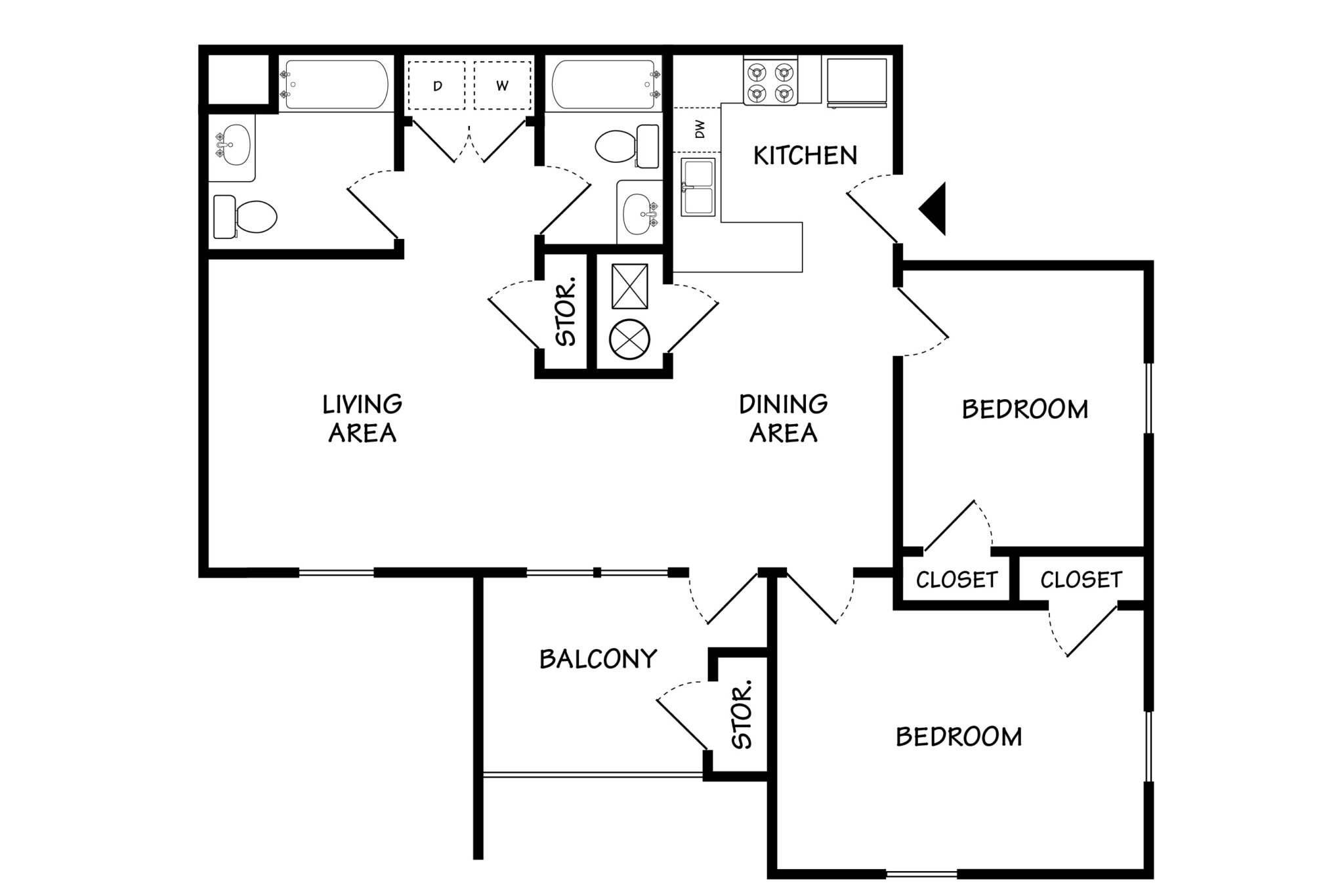 Floor Plans Park West Apartments